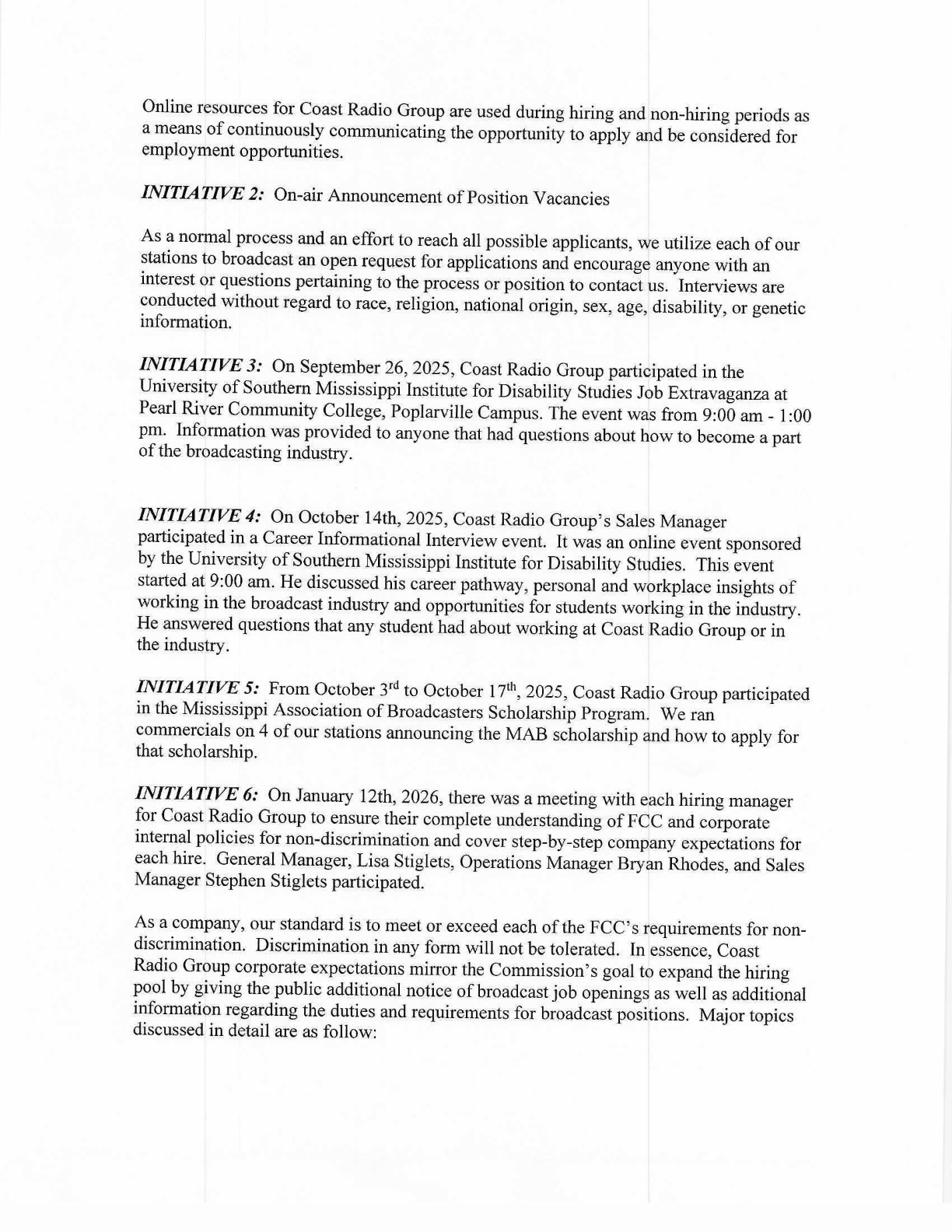 EEO report page 3